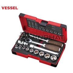 Bộ khẩu 1/4" & 3/8" (36 món) No.HRW2303M-W