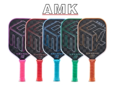 Vợt pickleball AMK Pro sợi carbon 18K pro dày 14mm mang lại sức mạnh lớn hơn và khả năng volley hoàn hảo