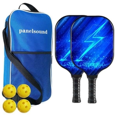Bộ Vợt Chơi Bóng Pickleball Siêu Nhẹ Và Nhanh Chóng Kèm Túi Đựng 4 Quả Bóng