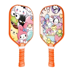 Vợt Pickleball mini Bằng pvc Sợi Thủy Tinh Bền Bỉ Bảo Vệ Cho Trẻ Em 2-10 Tuổi