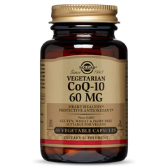 Solgar® Vegetarian CoQ-10 60 mg 60 Vegetable Capsules