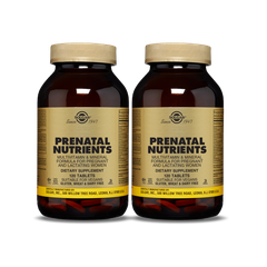 COMBO two bottles Solgar® Prenatal Nutrients 120 tablets