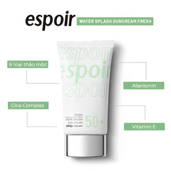 Kem Chống Nắng Espoir Water Splash Sun Cream SPF50+ PA+++ Hàn Quốc 60ml