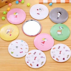 Gương Tròn Mini Dễ Thương