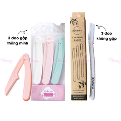 Set 3 Dao Cạo Lông Mày Habaria Eyebrow Smart Trimmer