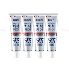 Combo 4 Kem đánh răng Median Dental IQ 93% Toothpaste 120g - Cho răng trắng sáng, nụ cười tự tin