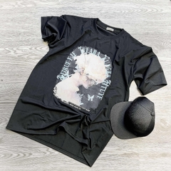 MS001 - MS006 Áo Thun Unisex Nam Nữ, Áo Thun Form Rộng Thời Trang In Hình Dễ Thương Freesize