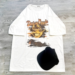 MS007 Áo Thun Unisex Nam Nữ, Áo Thun Form Rộng Thời Trang In Hình Dễ Thương Freesize