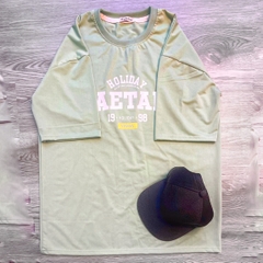 MS007 - MS014 Áo Thun Unisex Nam Nữ, Áo Thun Form Rộng Thời Trang In Hình Dễ Thương Freesize