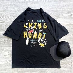 MS023 - MS032 Áo Thun Unisex Nam Nữ, Áo Thun Form Rộng Thời Trang In Hình Dễ Thương Freesize