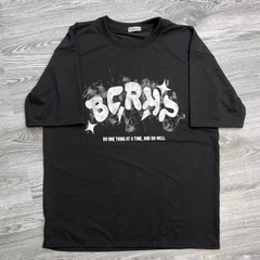 MS019 Áo Thun Unisex Nam Nữ, Áo Thun Form Rộng Thời Trang In Chữ Dễ Thương Freesize