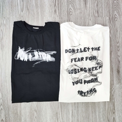 MS006 Áo Thun Unisex Nam Nữ, Áo Thun Form Rộng Thời Trang In Chữ DON'T STOP Dễ Thương Freesize