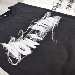 MS006 Áo Thun Unisex Nam Nữ, Áo Thun Form Rộng Thời Trang In Chữ DON'T STOP Dễ Thương Freesize