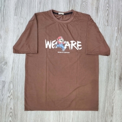 MS029 Áo Thun Unisex Nam Nữ, Áo Thun Form Rộng Thời Trang In Hình Dễ Thương Freesize