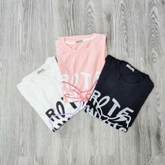 MS025 Áo Thun Unisex Nam Nữ, Áo Thun Form Rộng Thời Trang In Hình NƠ Dễ Thương Freesize