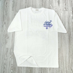 MS023 Áo Thun Unisex Nam Nữ, Áo Thun Form Rộng Thời Trang In Chữ GET UP EARLY Dễ Thương Freesize