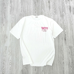 MS022 Áo Thun Unisex Nam Nữ, Áo Thun Form Rộng Thời Trang In Chữ TOGETHER Dễ Thương Freesize
