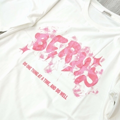 MS019 Áo Thun Unisex Nam Nữ, Áo Thun Form Rộng Thời Trang In Chữ Dễ Thương Freesize