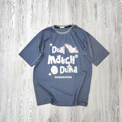 MS024 Áo Thun Unisex Nam Nữ, Áo Thun Form Rộng Thời Trang In Chữ Dễ Thương Freesize