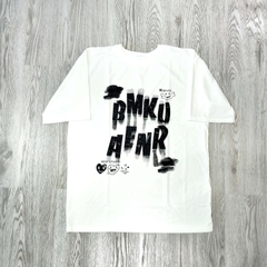 MS015 - MS022 Áo Thun Unisex Nam Nữ, Áo Thun Form Rộng Thời Trang In Hình Dễ Thương Freesize