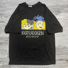 MS007 - MS014 Áo Thun Unisex Nam Nữ, Áo Thun Form Rộng Thời Trang In Hình Dễ Thương Freesize