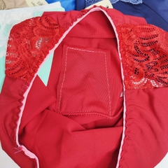 [Mã S23] Quần Lót Nữ Thun Lạnh Phối Ren 2 Bên Nữ Tính Mềm Mại FREESIZE (GIAO MÀU NGẪU NHIÊN)