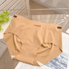 [Mã S04] Quần lót nữ đúc su không viền, quần chip Charm không đường may mềm mại gợi cảm mát lạnh