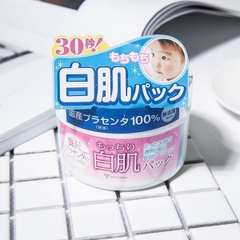 Mặt nạ rửa trôi dưỡng trắng da White Label Premium Placenta Pack 130g