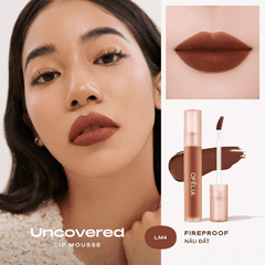 [Chính hãng] Son Kem Lì, Mềm Mịn Môi, Lâu Trôi OFÉLIA Uncovered Lip Mousse Hàn Quốc 4,3g