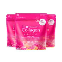 Combo 3 gói bột Shiseido The Collagen Nhật Bản 126g