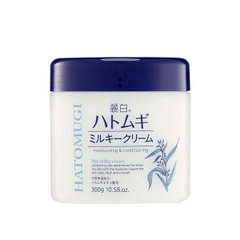 Kem Dưỡng Ẩm, Làm Sáng Da Chiết Xuất Hạt Ý Dĩ Hatomugi Moisturizing & Conditioning The Milky Cream 300g