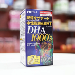 Viên uống bổ não DHA 1000s Nhật Bản 120 viên