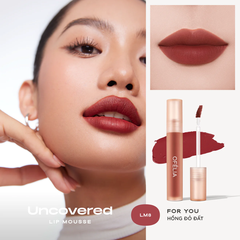[Chính hãng] Son Kem Lì, Mềm Mịn Môi, Lâu Trôi OFÉLIA Uncovered Lip Mousse Hàn Quốc 4,3g