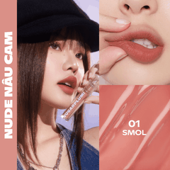 [Chính hãng] Son Tint Lì Thuần Chay, Siêu Nhẹ Môi OFÉLIA Sugarplum MistyNow Blurring Tint Hàn Quốc 3.8g