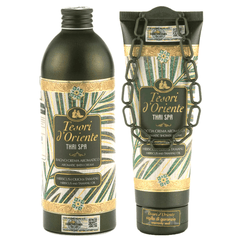 Combo Sữa Tắm Hương Nước Hoa Cao Cấp Tesori d'Oriente Thai Spa (Chai 500ml - Tuýp 250ml)