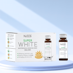 Collagen Uống Trắng Da Mờ Thâm Nám Nucos Super White 50Ml X 10 Chai