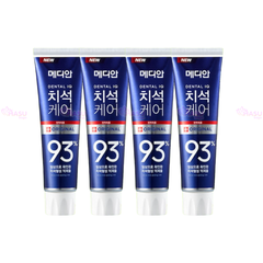 Combo 4 Kem đánh răng Median Dental IQ 93% Toothpaste 120g - Cho răng trắng sáng, nụ cười tự tin