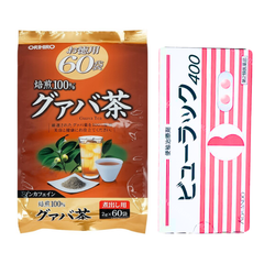 Combo 1 Gói Trà Thanh Lọc Cơ Thể Giảm Cân Giảm Mỡ Bụng + 1 Hộp 8 vỉ nhuận tràng Nhật Bản