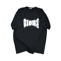 MS017 Áo Thun Unisex Nam Nữ, Áo Thun Form Rộng Thời Trang In Chữ ALONE Dễ Thương Freesize