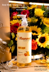 Sữa tắm trái cây hương nước hoa tinh tế Flannel dưỡng da trắng sáng, mềm mại 500ml