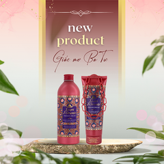 Combo Sữa Tắm Hương Nước Hoa Cao Cấp Tesori d'Oriente Giấc Mơ Ba Tư (Chai 500ml - Tuýp 250ml)