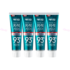 Combo 4 Kem đánh răng Median Dental IQ 93% Toothpaste 120g - Cho răng trắng sáng, nụ cười tự tin