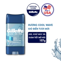 [Chính hãng] Gel Ngăn Tiết Mồ Hôi và Khử Mùi Gillette 107g