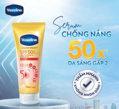 Serum Chống Nắng Cơ Thể Vaseline Dưỡng Sáng Da 320ml Healthy Bright Sun + Pollution Protection SPF 50+ PA++++