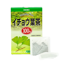 Trà Ginkgo Biloba Bổ Não Hỗ Trợ Trí Nhớ Orihiro 26 Gói