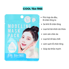 Mặt nạ đắp dạng bột Modeling Mask Pack 22g Hàn Quốc dưỡng trắng da, giữ ẩm, loại bỏ bã nhờn, giúp da khỏe mạnh tươi mới