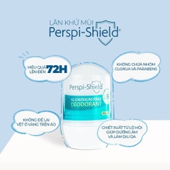 Lăn Khử Mồ Hôi Lên Đến 72H Perspi-Shield Không Chứa Muối Nhôm 50ml Aluminium Free Deodorant