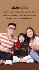 Nước Hồng Sâm MANYOUNG Hàn Quốc 30 Gói x 70ml
