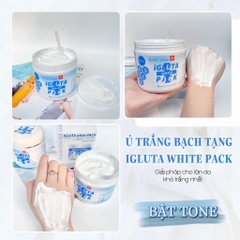 Mặt Nạ Ủ Trắng Igluta White Pack Nhật Bản 500g