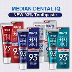 Combo 4 Kem đánh răng Median Dental IQ 93% Toothpaste 120g - Cho răng trắng sáng, nụ cười tự tin